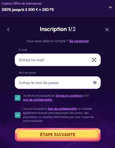Gains et victoires de joueurs sur NovaJackpot Casino